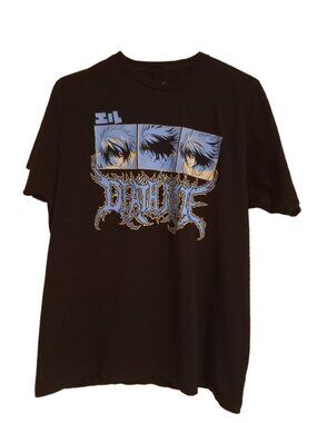 Death Note L t-shirt anime manga